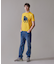 新色登場！【毎シーズン大好評】【UNISEX】ファブリックワッペン バックブルTシャツ