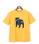 新色登場！【毎シーズン大好評】【UNISEX】ファブリックワッペン バックブルTシャツ