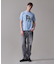 新色登場！【毎シーズン大好評】【UNISEX】ファブリックワッペン バックブルTシャツ