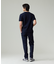 シンプルかつアクセントの効いたデザインが魅力【UVカット / 吸水速乾】【J.PRESS PREMIUM JERSEY】リンクスチドリTシャツ