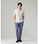 【HTBRID LINEN】スキッパーニット ポロシャツ