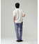 【HTBRID LINEN】スキッパーニット ポロシャツ
