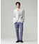 【HTBRID LINEN】スキッパーニット ポロシャツ