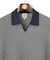 【HTBRID LINEN】スキッパーニット ポロシャツ