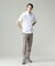 酷暑の清潔感もこれ一枚で【吸水速乾 / 抗菌防臭 / 防シワ】【J.PRESS OXFORD JERSEY】カノコインレイ半袖 シャツ / B.D.
