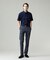 酷暑の清潔感もこれ一枚で【吸水速乾 / 抗菌防臭 / 防シワ】【J.PRESS OXFORD JERSEY】カノコインレイ半袖 シャツ / B.D.