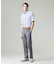 酷暑の清潔感もこれ一枚で【吸水速乾 / 抗菌防臭 / 防シワ】【J.PRESS OXFORD JERSEY】カノコインレイストライプ 半袖シャツ / B.D.