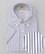 酷暑の清潔感もこれ一枚で【吸水速乾 / 抗菌防臭 / 防シワ】【J.PRESS OXFORD JERSEY】カノコインレイストライプ 半袖シャツ / B.D.
