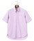 酷暑の清潔感もこれ一枚で【吸水速乾 / 抗菌防臭 / 防シワ】【J.PRESS OXFORD JERSEY】カノコインレイストライプ 半袖シャツ / B.D.