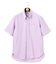 酷暑の清潔感もこれ一枚で【吸水速乾 / 抗菌防臭 / 防シワ】【J.PRESS OXFORD JERSEY】カノコインレイストライプ 半袖シャツ / B.D.