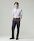 【吸水速乾 / 抗菌防臭 / 防シワ】【J.PRESS OXFORD JERSEY】カノコインレイマイクロストライプ 半袖シャツ / B.D.