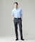 【吸水速乾 / 抗菌防臭 / 防シワ】【J.PRESS OXFORD JERSEY】カノコインレイマイクロストライプ 半袖シャツ / B.D.