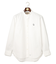 このさりげなさが大人気【IVY COLLECTION】【UNISEX】バックブルオックスガーメントダイ シャツ