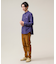 このさりげなさが大人気【IVY COLLECTION】【UNISEX】バックブルオックスガーメントダイ シャツ