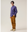 このさりげなさが大人気【IVY COLLECTION】【UNISEX】バックブルオックスガーメントダイ シャツ