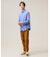 このさりげなさが大人気【IVY COLLECTION】【UNISEX】バックブルチェックガーメントダイ シャツ / B.D.
