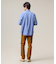 このさりげなさが大人気【IVY COLLECTION】【UNISEX】バックブルチェックガーメントダイ シャツ / B.D.