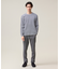 ボーダーニット ロングスリーブＴシャツ