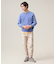 【ストレッチ / イージーケア】【FLEX YARN】クルーネック ニット