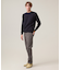 【ストレッチ / イージーケア】【FLEX YARN】クルーネック ニット