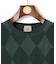 アーガイルワントーンリンクス ロングスリーブ Tシャツ