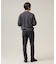 【ストレッチ / イージーケア】【FLEX YARN】ケーブルニット ブルゾンライク カーディガン