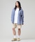 【J.PRESS ORIGINALS】【UNISEX】Cotton Dangary B.D. Shirt / Baggy-Fit