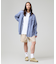 【J.PRESS ORIGINALS】【UNISEX】Cotton Dangary B.D. Shirt / Baggy-Fit