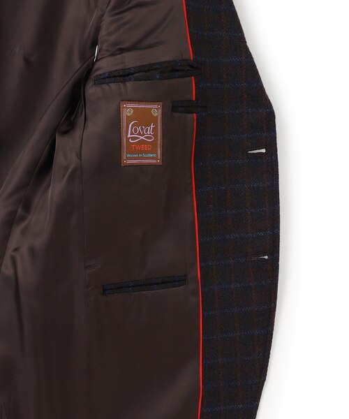LOVAT / ラバット】カントリーチェック ツイードジャケット