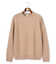 ウール×カシミヤの上質素材【Cash Lamb's Wool】ケーブルクルーネック ニット_25年モデル