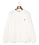 オーバルワンポイント　ロングスリーブ Ｔシャツ