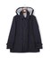 春の通勤にも【オンオフ兼用 / ストレッチ / 撥水】フードデタッチャブル バルマカンショートコート