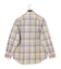 オックスフォードマルチカラーチェック シャツブルゾン
