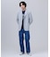 【J.PRESS ORIGINALS】SHIOTA 5 Pocket Piped Stem Denim Pants / Japan Made