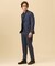 夏に嬉しい6つの高機能【J.PRESS-POOL WOOL】【セットアップ対応】ジャージーセットアップ スラックス