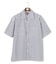 【J.PRESS ORIGINALS】Broad Stripe Open Half Sleeve Shirt / Baggy-Fit