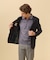 【SHACKET】ブラックウォッチ サマーダブルフェイス ジャケット