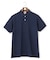 コットンカノコオーバーダイ ポロシャツ