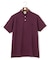 コットンカノコオーバーダイ ポロシャツ