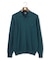 【TAILORD KNIT】コットンカシミヤ スキッパー ニットポロシャツ