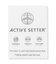 【WEB・一部店舗限定】【セットアップ対応】ACTIVE SETTER シャークスキン スラックス