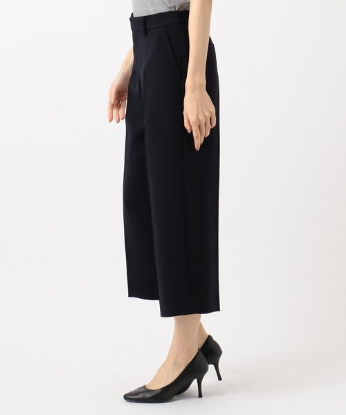 ニオイ菌抑制】洗えるヴィーナスダブルクロス ストレートパンツ