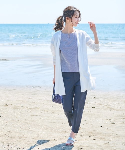 新品　ミナペルホネン  forest wing ロングカーディガン mina perhonen - 新品 ミナペルホネン forest wing ロング