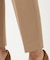 【洗える】T/Rアルガンシルク クロップドパンツ