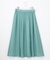 【洗える】ブライトスパンボイルAタック スカート