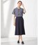 【洗える】 パールニット ナローマーメイド スカート