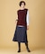【洗える】DRALON MERINO ニットベスト