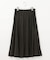 【洗える】パウダージャージー プリーツ スカート