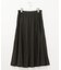 【洗える】パウダージャージー プリーツ スカート