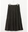 【洗える】パウダージャージー プリーツ スカート